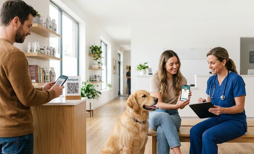 Cómo compartir el perfil de tu mascota con familiares y veterinarios | Amipet