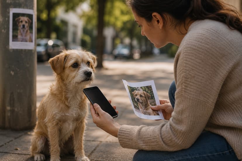 Qué hacer si encuentras una mascota perdida: guía paso a paso